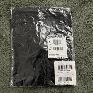 J Crew Vintage T-shirt, Sixe XS, Black, NWT